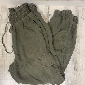 Abercrombie Cargo Green Army Jogger Pants